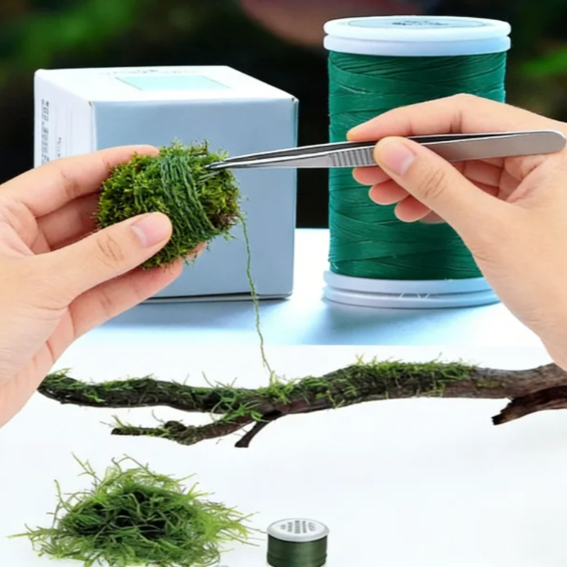 Aquarium Plant Live - AQUA NEST 200m/roll Naturally Degradable Moss