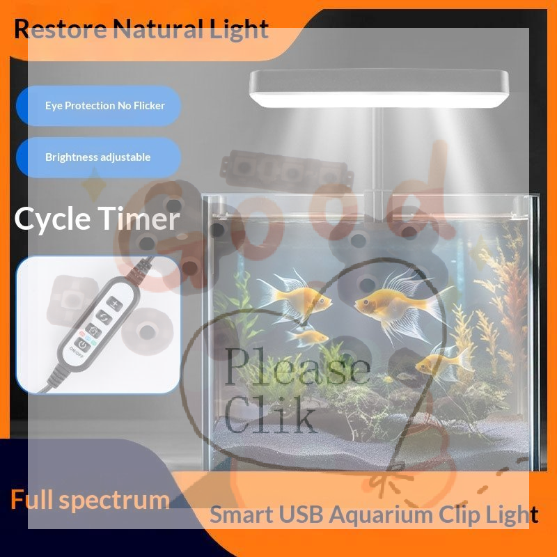 Aquarium Planting - 【HG】Led Waterproof Aquarium Light 360 Adjustable
