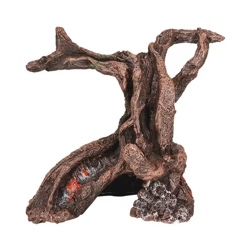 Resin Tree Cave Holes Aquarium - огляд і ціна Aquarium Plant Guide