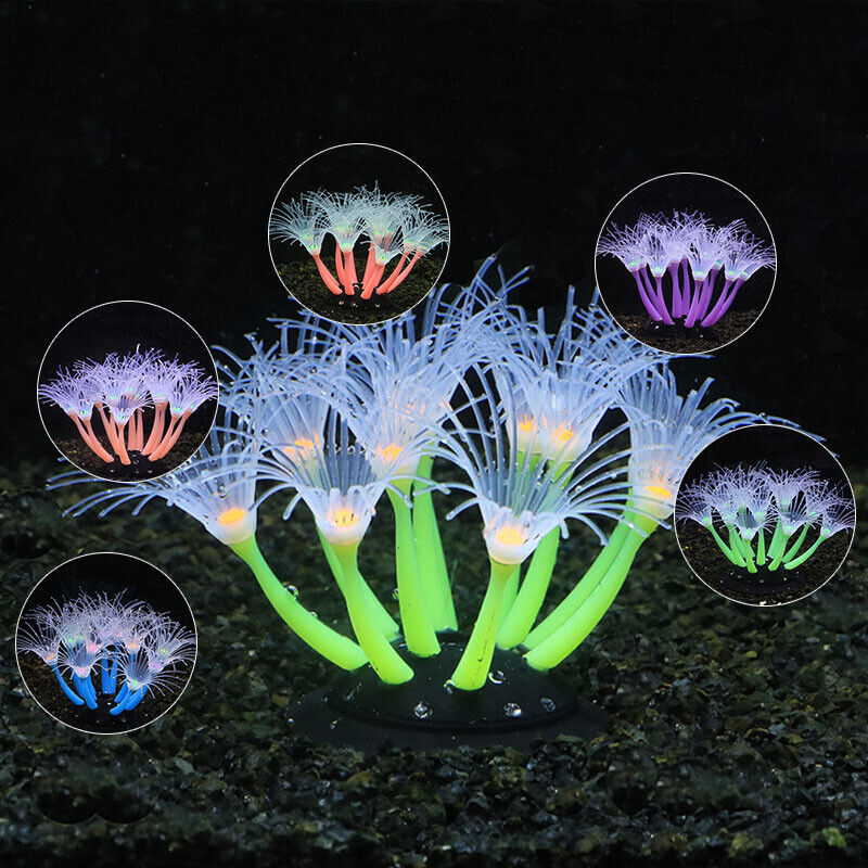 Silicone Glowing Landscape Art - огляд і ціна Aquarium Plant Live