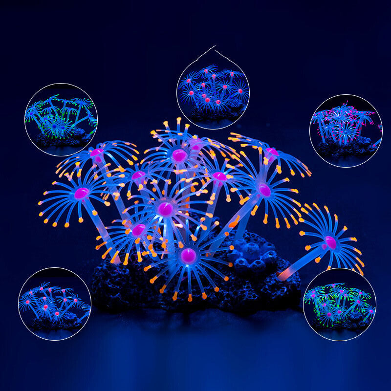 Silicone Glowing Landscape Art - огляд і ціна Aquarium Plant Live