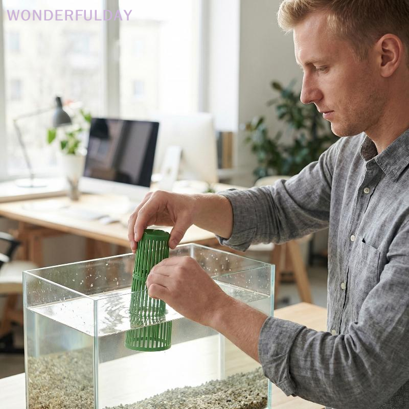 4Pcs Pet Fish Tank Landscaping - огляд і ціна Aquarium Planting