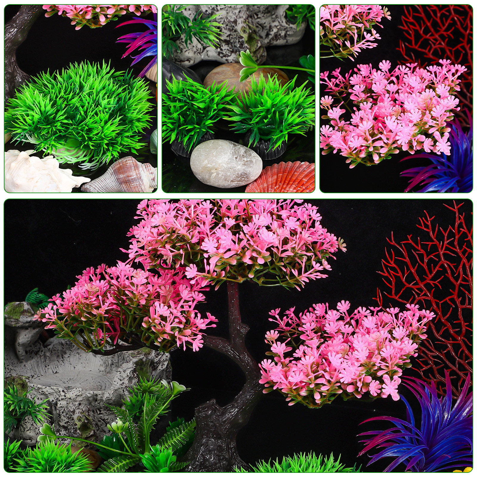 Artificial Plants Indoor Aquar - огляд і ціна Aquarium Plant Guide