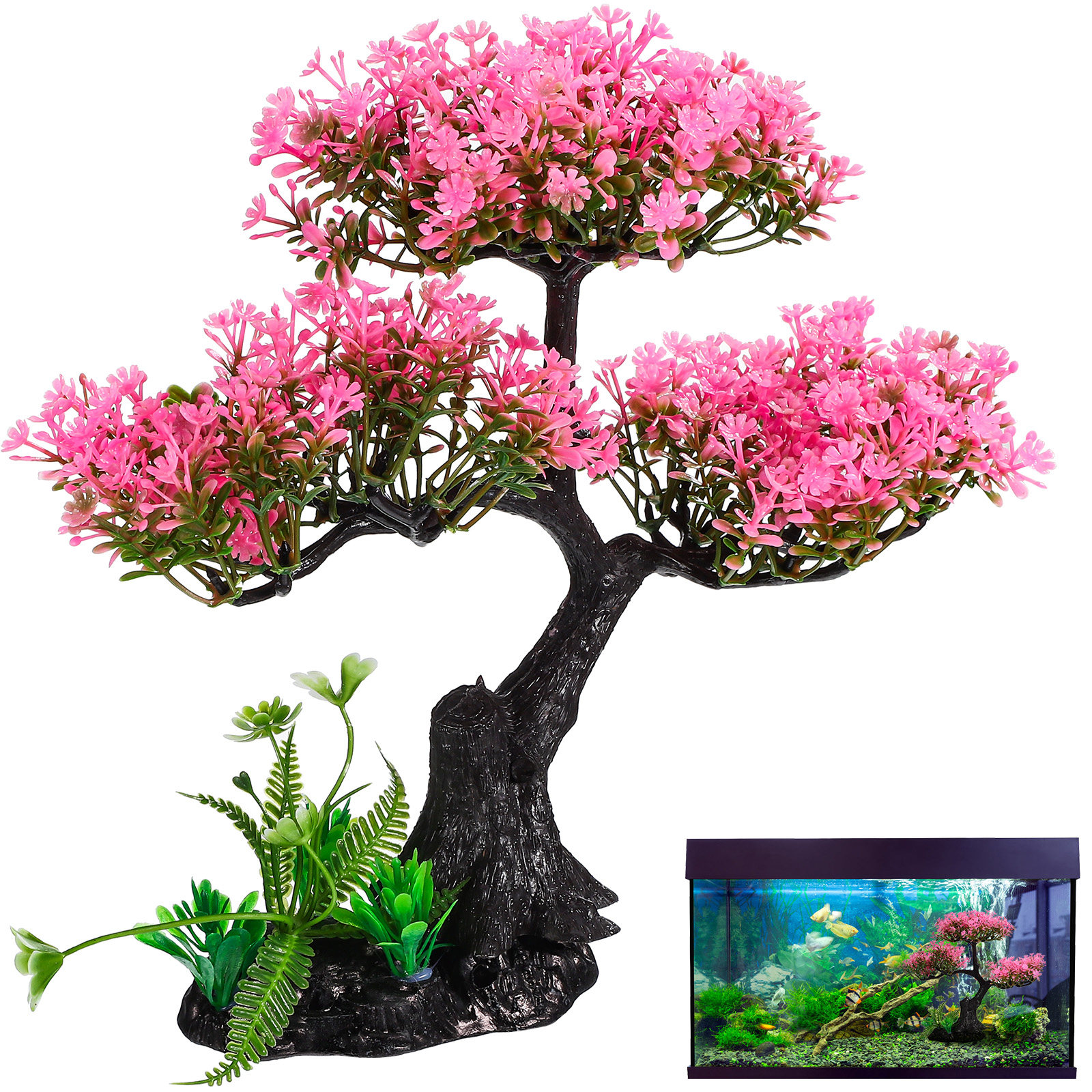 Artificial Plants Indoor Aquar - огляд і ціна Aquarium Plant Guide