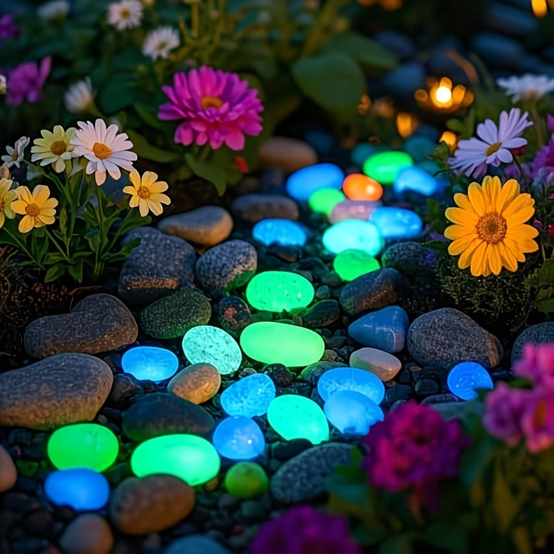 300PCS Luminous Pebble Set,0.9 - огляд і ціна Aquarium Planting