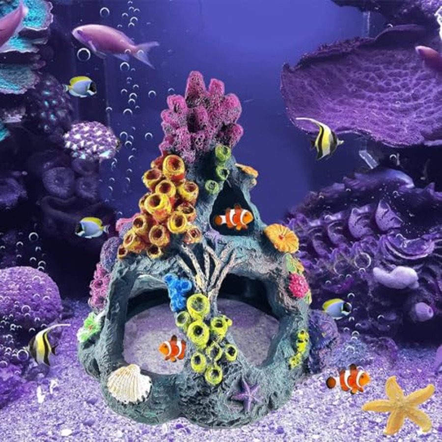 Fish Tank Decoration Set, Aqua - огляд і ціна Aquarium Planting