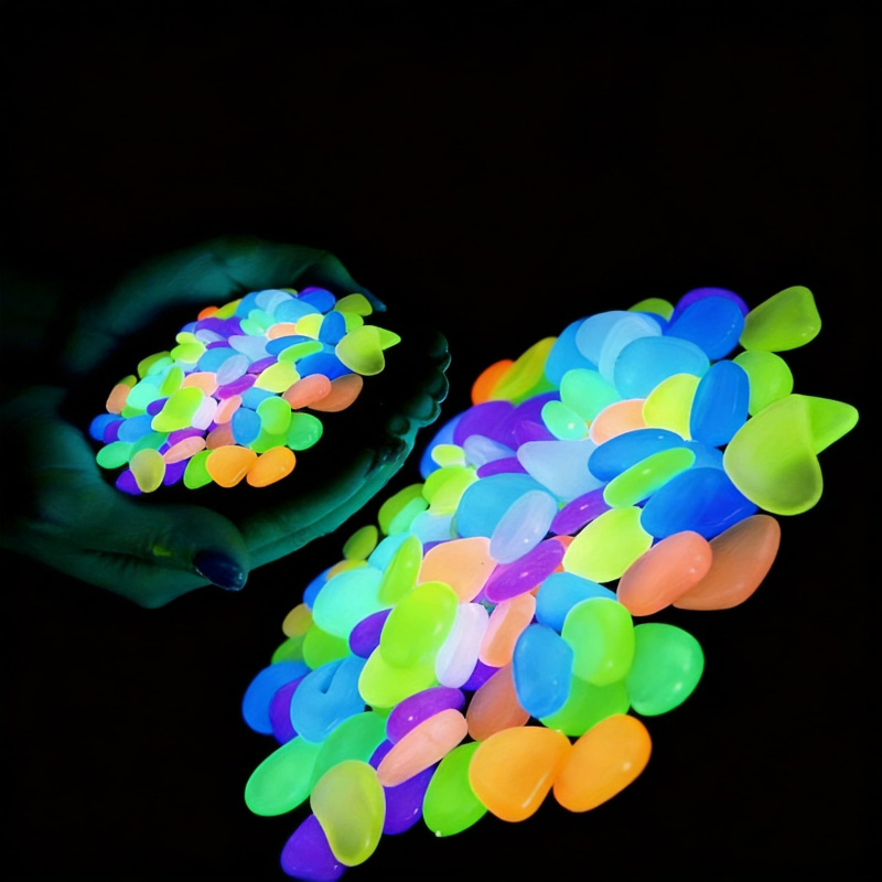 Glowing pebbles100-500pcsLumin - огляд і ціна Aquarium Planting