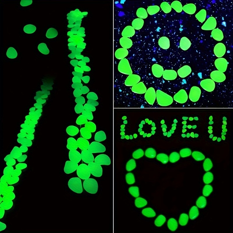 Glowing pebbles100-500pcsLumin - огляд і ціна Aquarium Planting