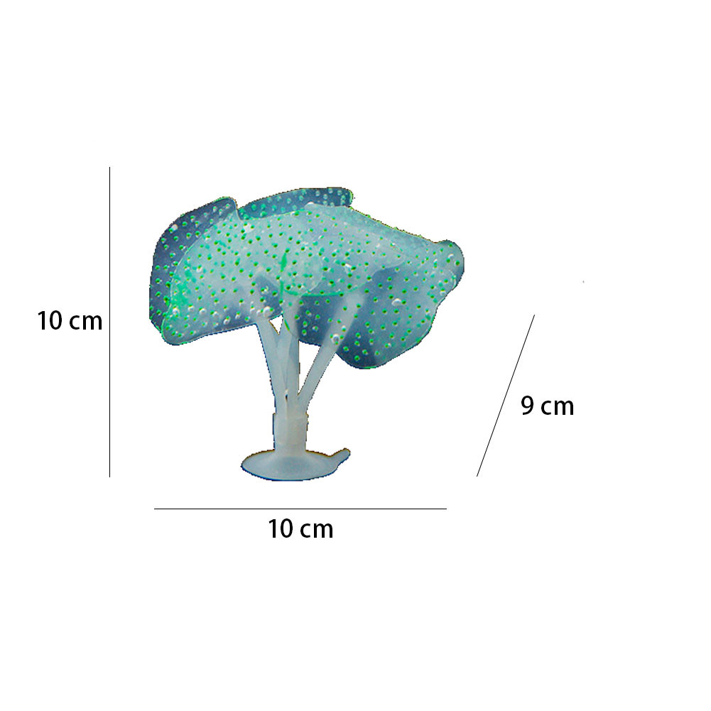 1Pcs Luminous Anemone Artifici - огляд і ціна Aquarium Planted Fish Tank