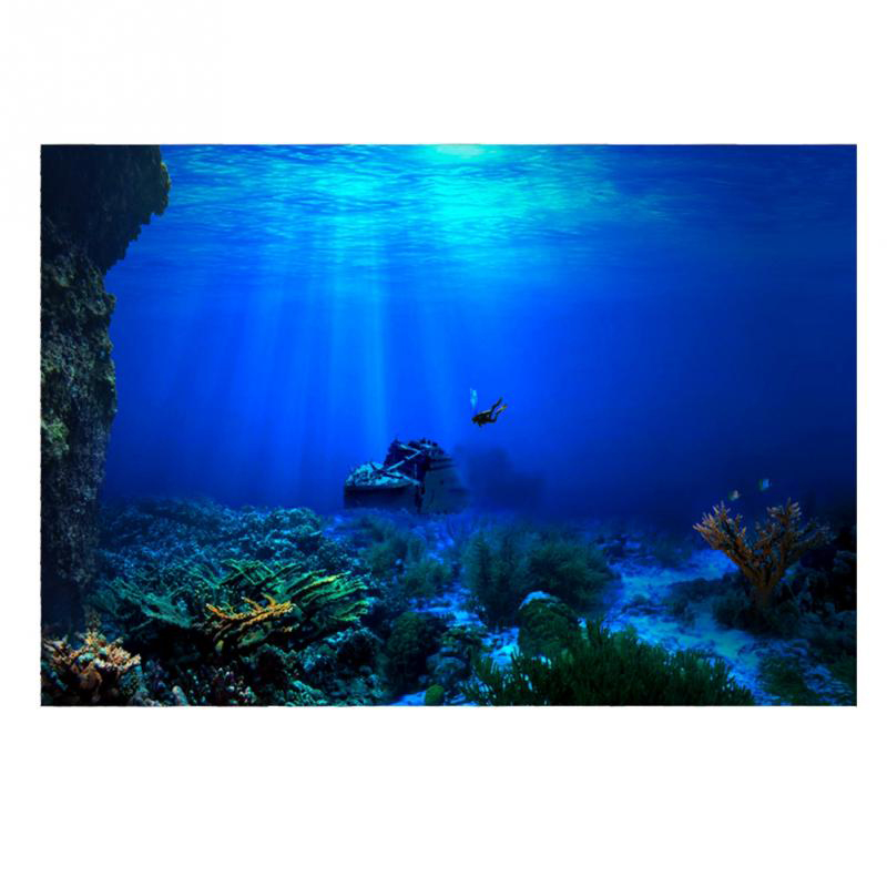 Fish Tank Background Decorativ - огляд і ціна Aquarium Planted Fish Tank