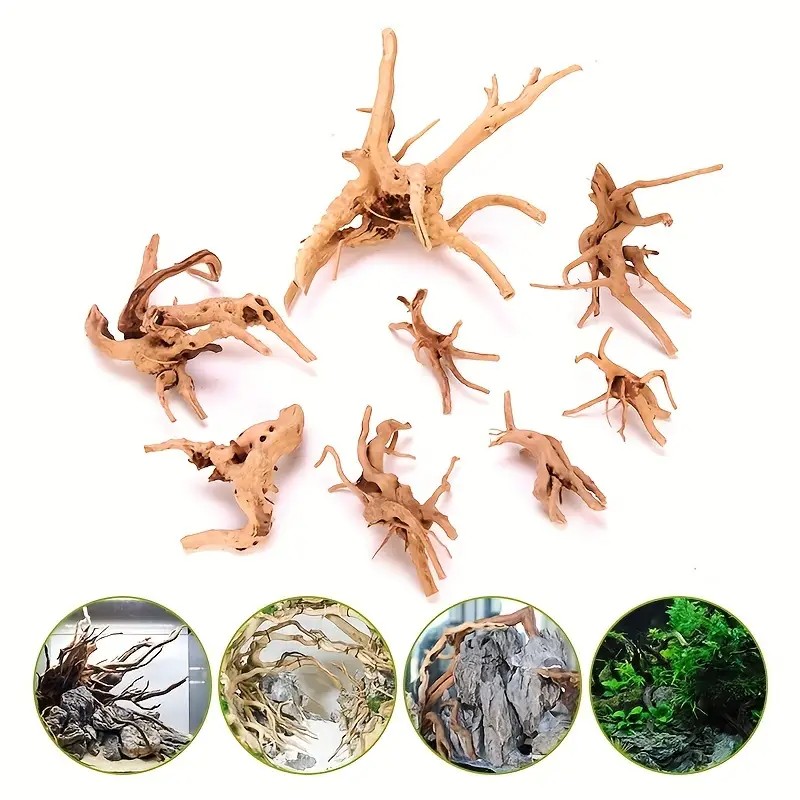 7-26CM 4 Sizes Driftwood Cucko - огляд і ціна Aquarium Plant Guide