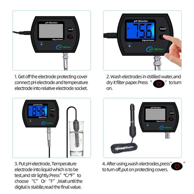 Water Quality Monitor Acidomet - огляд і ціна Aquarium Plant Lab