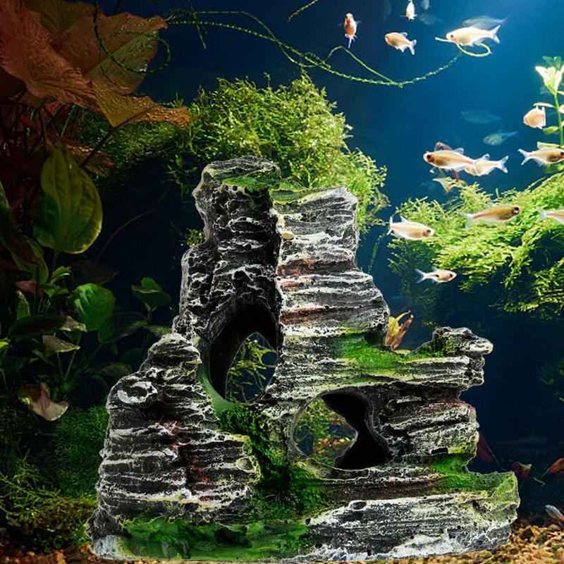 Aquarium Sandstone Decoration  - огляд і ціна Aquarium Plant Live