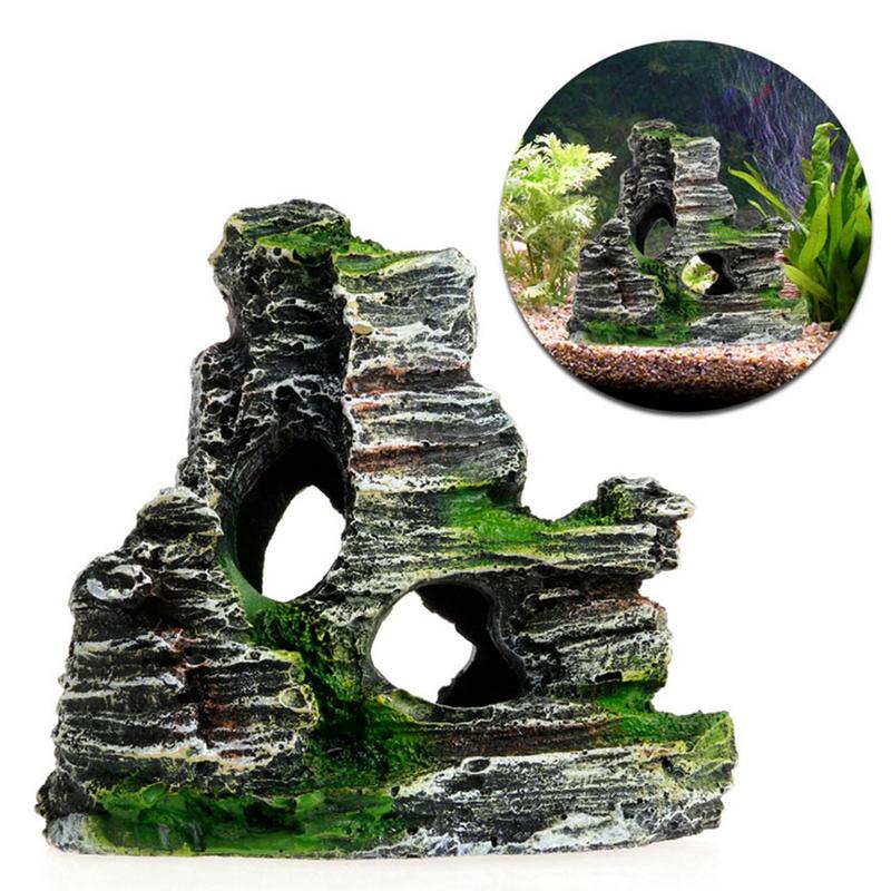 Aquarium Sandstone Decoration  - огляд і ціна Aquarium Plant Live