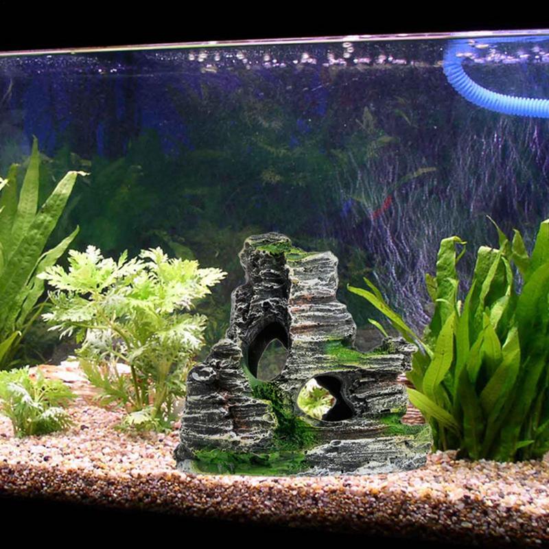 Aquarium Sandstone Decoration  - огляд і ціна Aquarium Plant Live