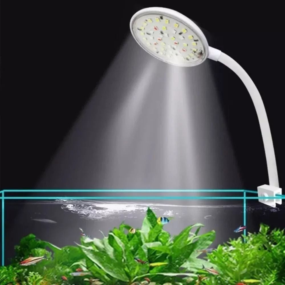 New Mini Fish Tank Clip Lamp 5 - огляд і ціна Aquarium Plant Live