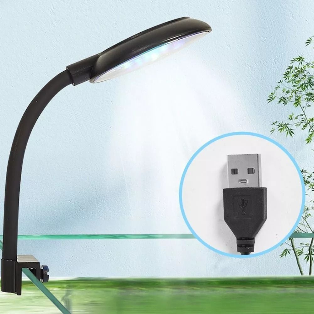 New Mini Fish Tank Clip Lamp 5 - огляд і ціна Aquarium Plant Live