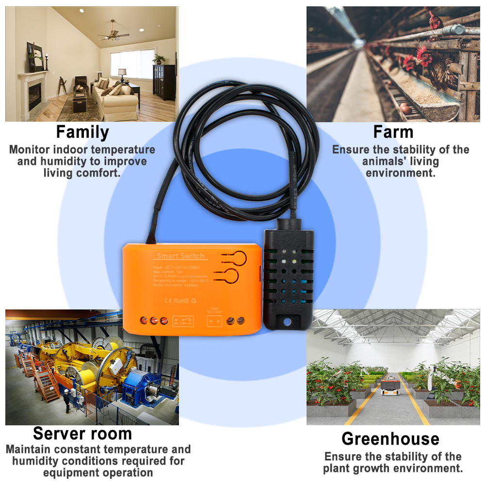 Tuya WiFi Temperature Humidity - огляд і ціна Aquarium Planting