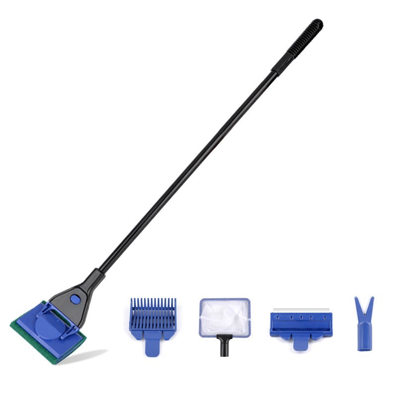 Fish Tank Algae Remover Tool S - огляд і ціна Planted Aquarium Cleaning Kit
