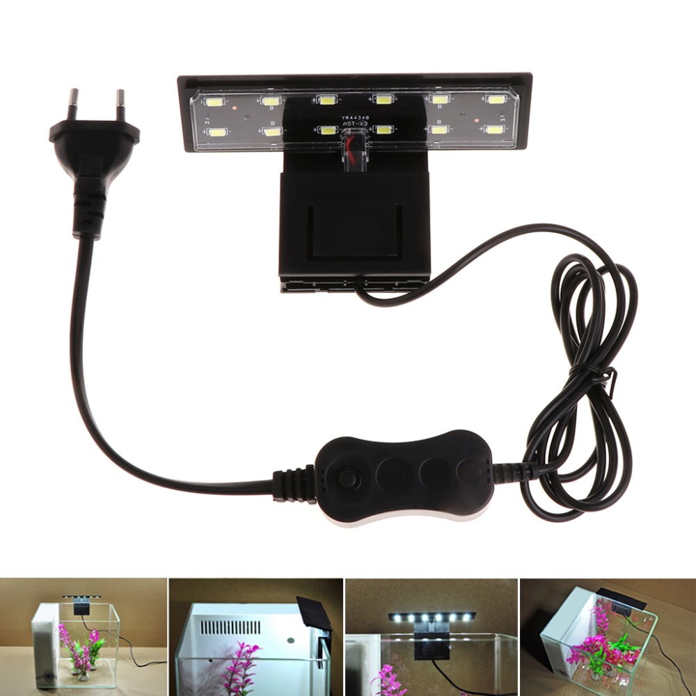 Top Quality 12 LED Aquarium Fi - огляд і ціна Aquarium Plant On Top
