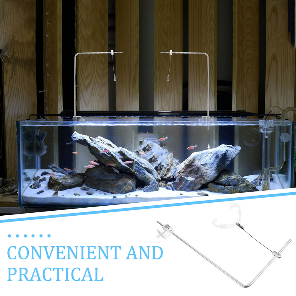 2pcs Aquarium Light Holder Wit - огляд і ціна Aquarium Planted Fish Tank