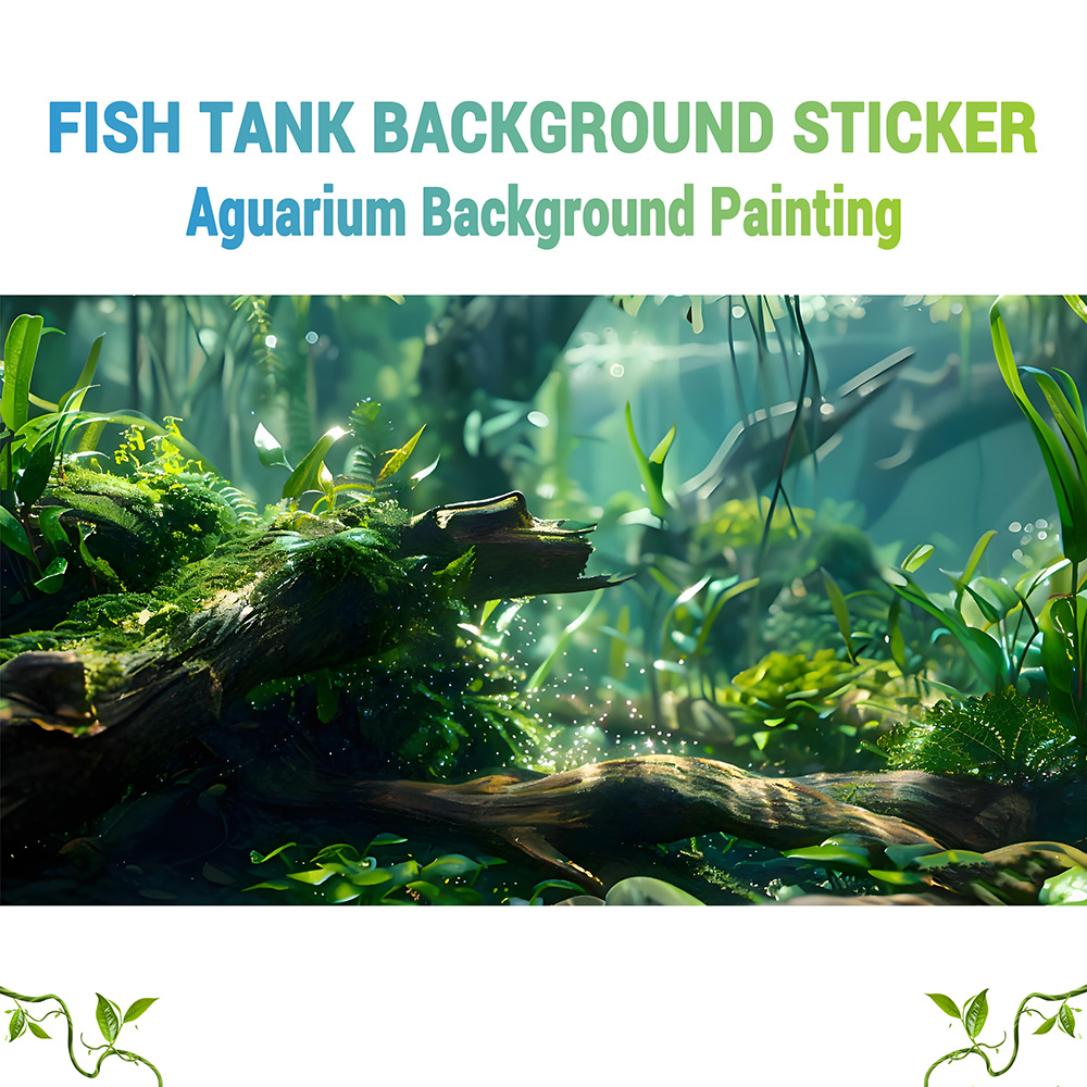 Riverbed trees，Fish tank backg - огляд і ціна Aquarium Plant Guide