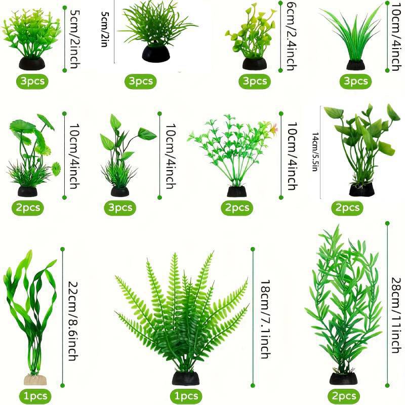 Aquarium Decor Set Artificial  - огляд і ціна Aquarium Plant Live