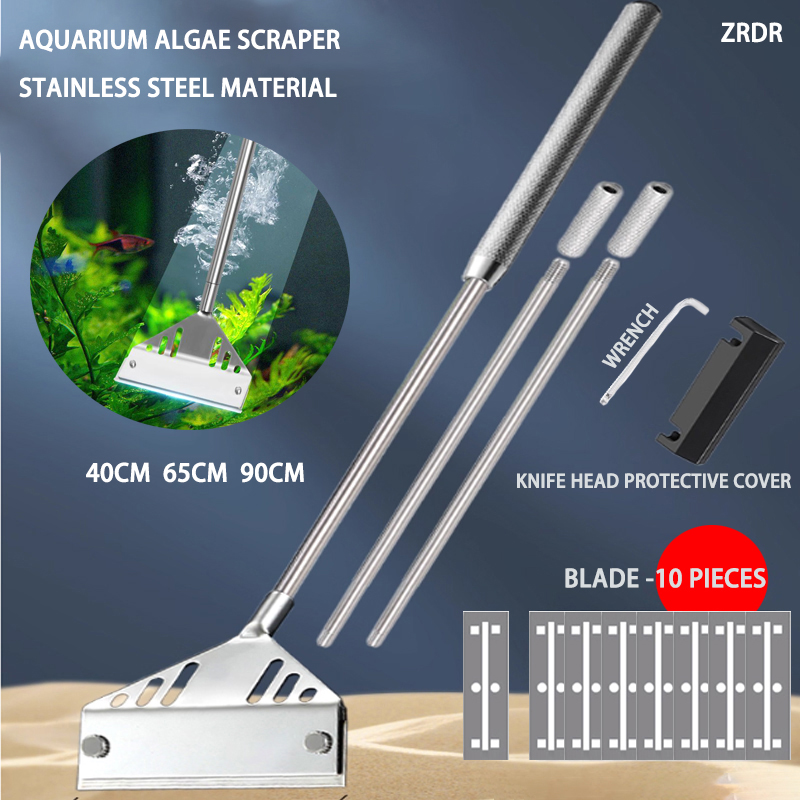 ZRDR Stainless Steel Aquarium  - огляд і ціна Planted Aquarium Cleaning Kit