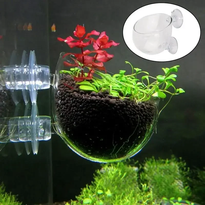 Aquarium Decoration Plant Cup  - огляд і ціна Aquarium Planted Background